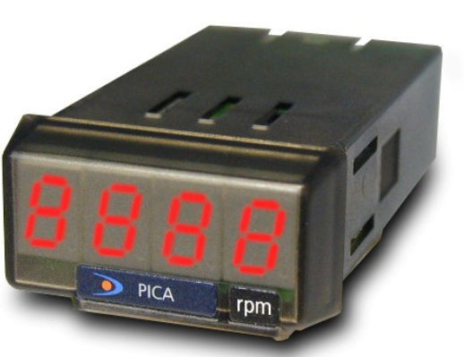 Frequency counter tachometer / digital / panel-mount